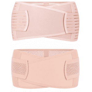 Adjustable maternity pregnancy support belt for moms-to-be designed to reduce back pain, support the baby bump, and improve comfort during pregnancy