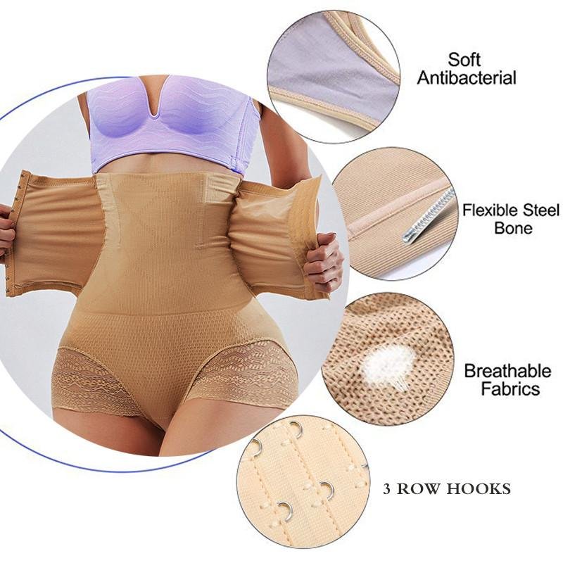 High Waist Body Shaper Tummy Control Panties - Mother Belly Belt