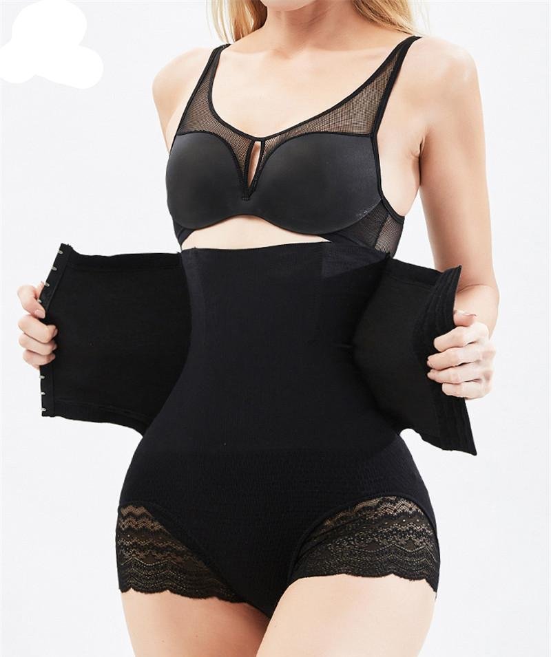 High Waist Body Shaper Tummy Control Panties - Mother Belly Belt